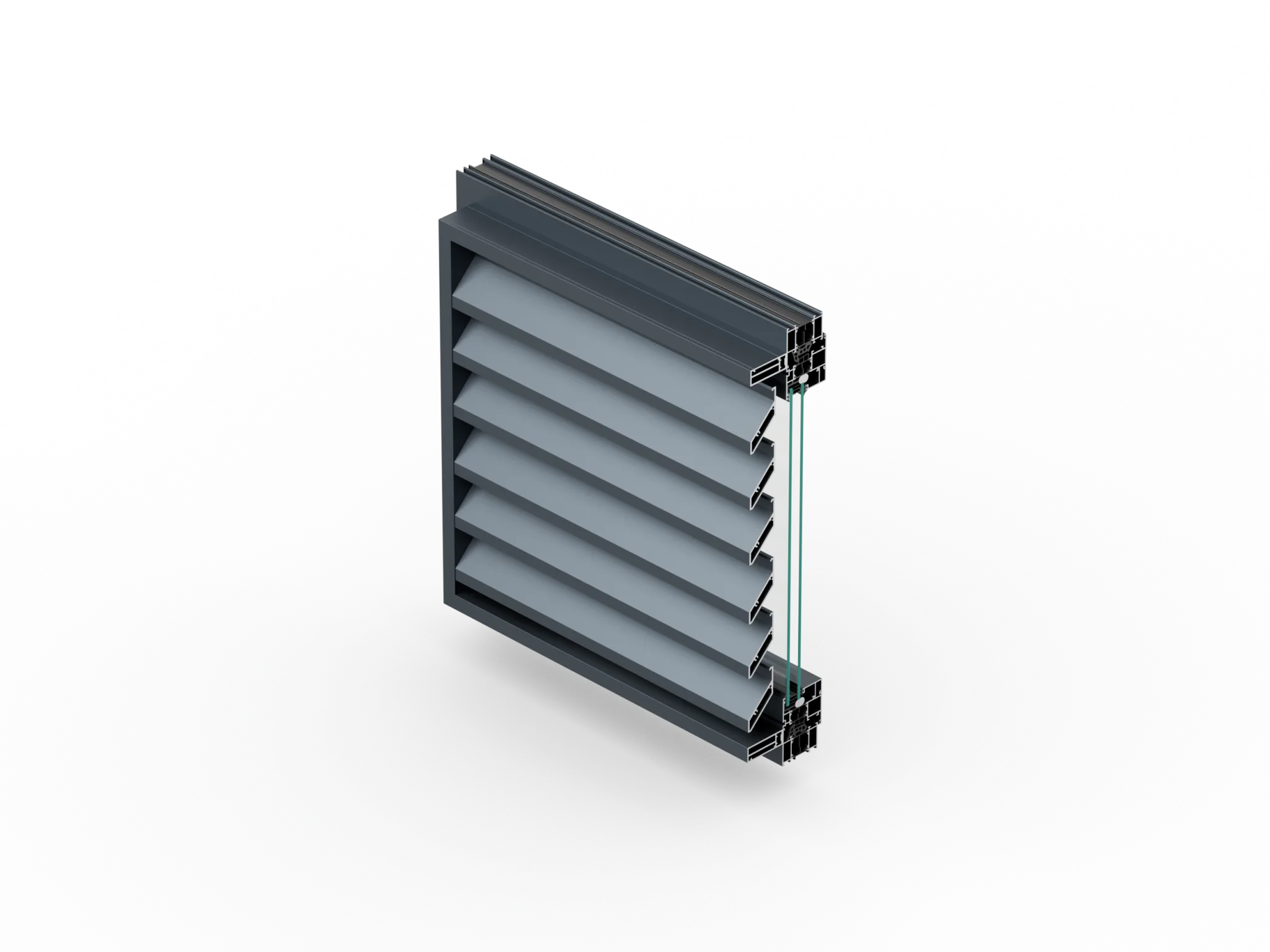 Aluminum Louvers image